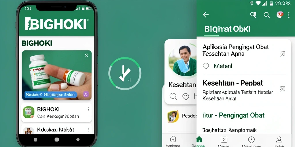 Tampilan antarmuka BIGHOKI yang sederhana dan intuitif.