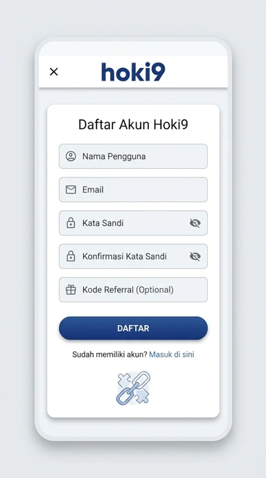 Daftar Akun Baru Hoki9 untuk Pengguna Android